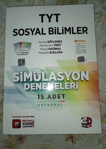 TYT Sosyal Bilimler Simülasyon Denemeleri 3D