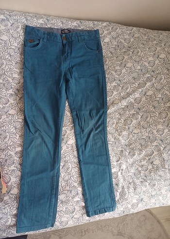Erkek Çocuk Mavi Denim Pantolon