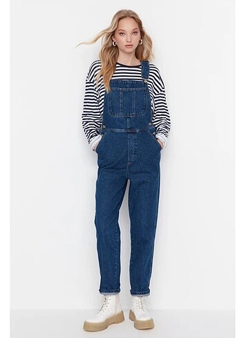 Trendyolmilla Denim Salopet Tulum