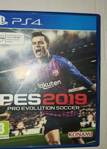 PES 2019 Pro Evolution Soccer PS4 Oyunu