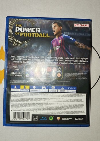 Beden PES 2019 Pro Evolution Soccer PS4 Oyunu