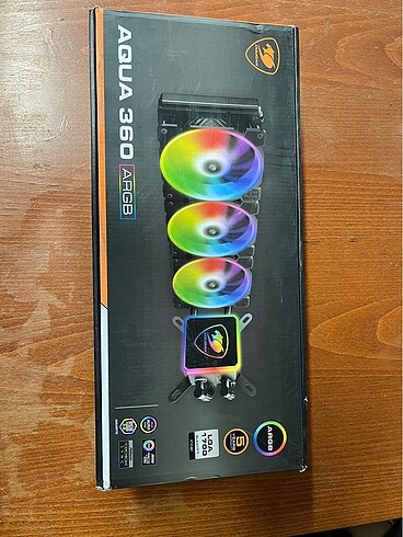 Cougar aqua360argb sıvı soğutucu