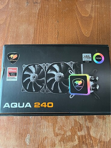 Cougar aqua240 sıvı soğutucu