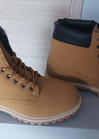 Bağcıklı Erkek Süet Kahverengi Bot - Görsel 2