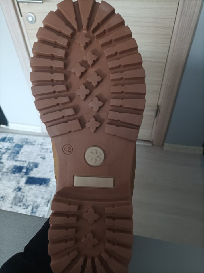 Bağcıklı Erkek Süet Kahverengi Bot - Görsel 4