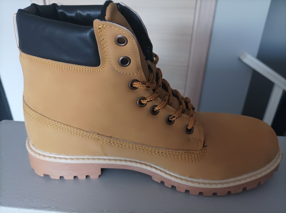 Bağcıklı Erkek Süet Kahverengi Bot - Görsel 5