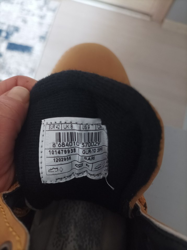 Bağcıklı Erkek Süet Kahverengi Bot - Görsel 3