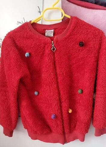 Peluş hırka 