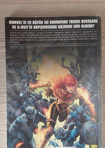  Beden Avengers vs X-Men Marvel Çizgi Roman
