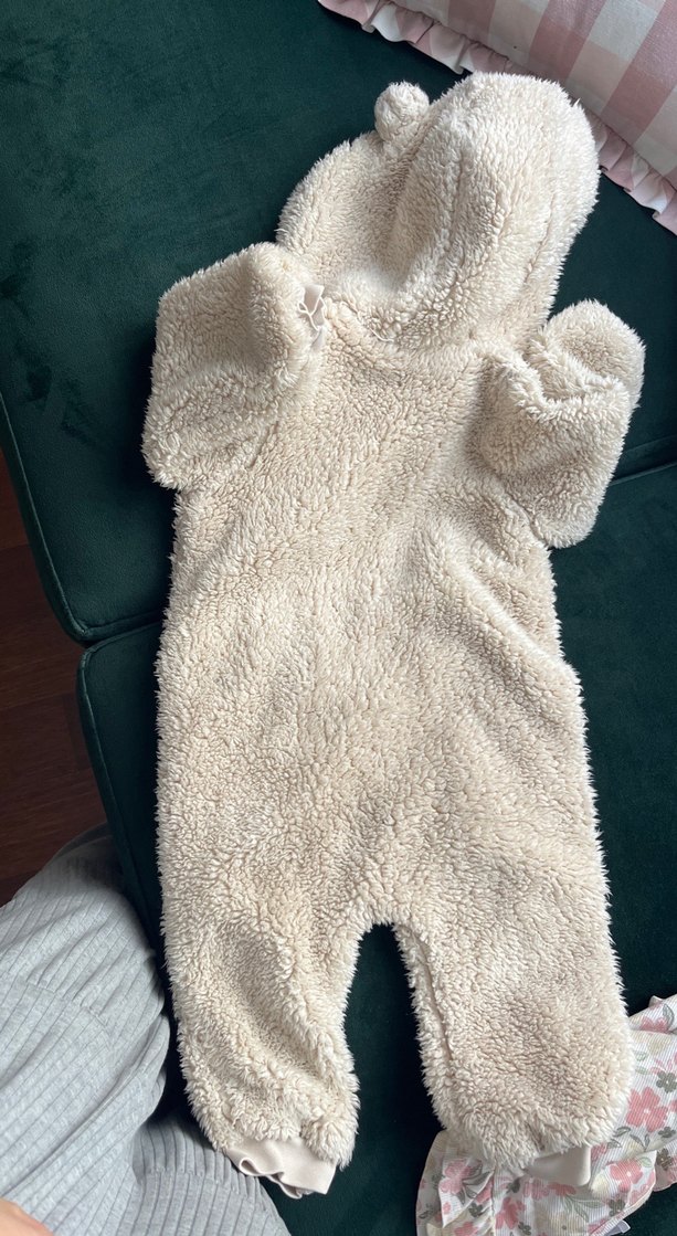 Krem renk unisex tulum - Görsel 3