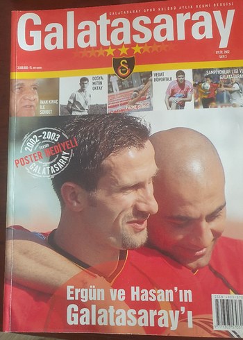  Galatasaray Dergisi Eylül 2002 Sayısı