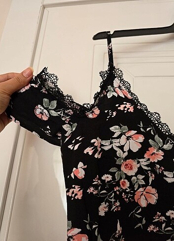 H&M Çiçekli mini elbise