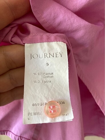 36 Beden pembe Renk Journey gömlek