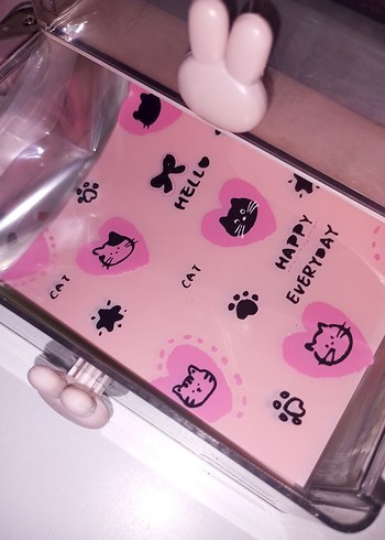 Kpop eşyaları sticker hediye paketi not kağıdı photocard pc - Görsel 4