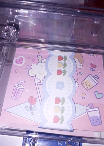 Kpop eşyaları sticker hediye paketi not kağıdı photocard pc - Görsel 5