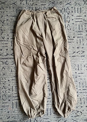 Gri Ayarlanılabilir Paraşüt Pantolon - Görsel 3