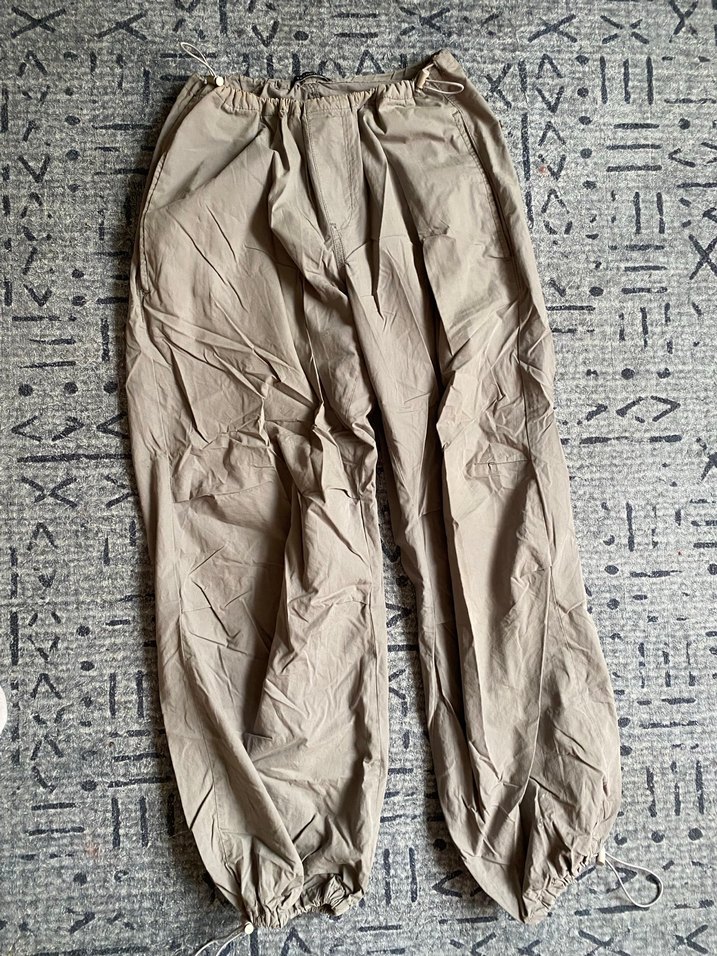 Gri Ayarlanılabilir Paraşüt Pantolon - Görsel 3