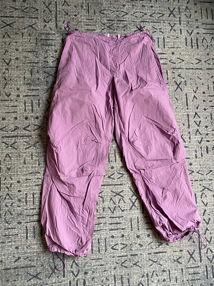 Paraşüt Mor Renk Pantolon - Görsel 3