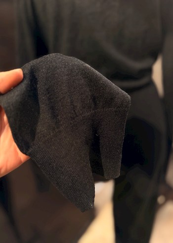 Oysho marka ince triko tulum antrasit renginde elastan - Görsel 7