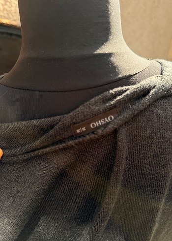 Oysho marka ince triko tulum antrasit renginde elastan - Görsel 6