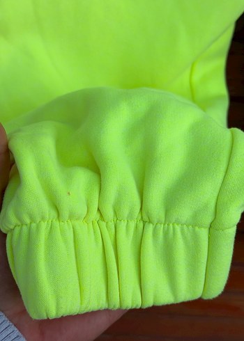 Kadın neon yeşil Beli lastik Detaylı Eşofman Takımı Fineapple - Görsel 7