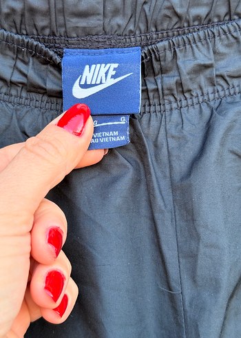 Pembe Siyah Fermuarlı Kadın Eşofman Takımı Nıke - Görsel 9