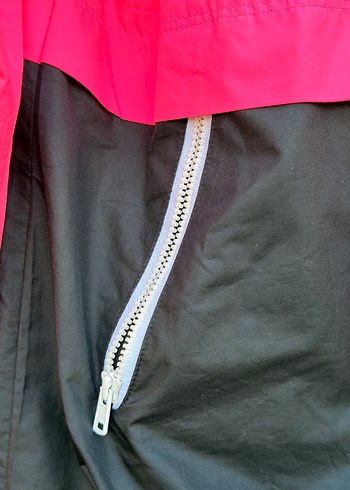 Pembe Siyah Fermuarlı Kadın Eşofman Takımı Nıke - Görsel 5