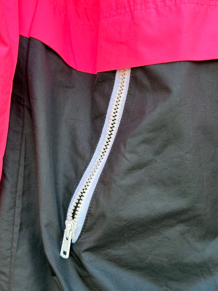 Pembe Siyah Fermuarlı Kadın Eşofman Takımı Nıke - Görsel 5