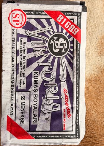 Vıktorıa Kumaş Boyaları Sarı ,vişne çürüğü,mor koyu ,menekşe - Görsel 7