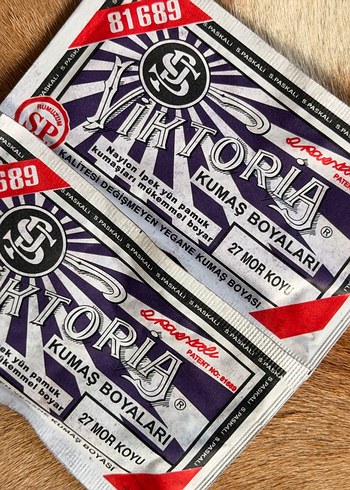 Vıktorıa Kumaş Boyaları Sarı ,vişne çürüğü,mor koyu ,menekşe - Görsel 14