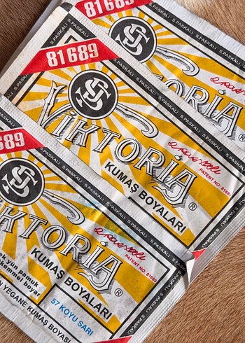 Vıktorıa Kumaş Boyaları Sarı ,vişne çürüğü,mor koyu ,menekşe - Görsel 17