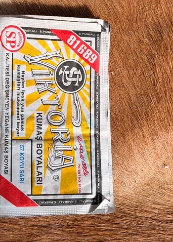 Vıktorıa Kumaş Boyaları Sarı ,vişne çürüğü,mor koyu ,menekşe - Görsel 5