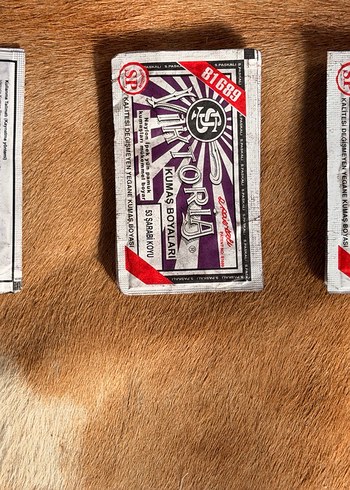 Vıktorıa Kumaş Boyaları Sarı ,vişne çürüğü,mor koyu ,menekşe - Görsel 12