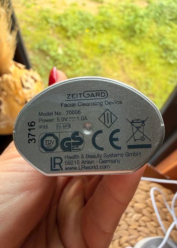 Zetgard Beyaz Gri Yüz Temizleme Cihazı - Görsel 10