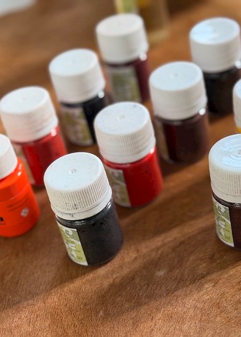 Soystyle opak kumaş boyaları 10 adet çeşitli renklerde - Görsel 6