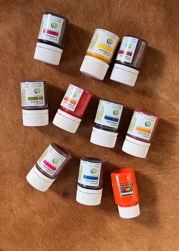 Soystyle opak kumaş boyaları 10 adet çeşitli renklerde - Görsel 2