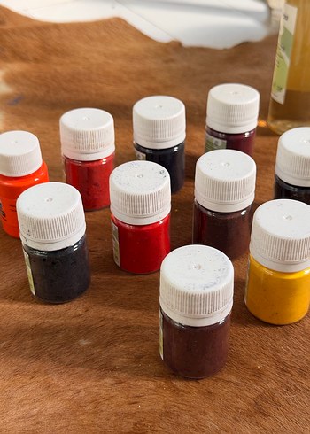 Soystyle opak kumaş boyaları 10 adet çeşitli renklerde - Görsel 5