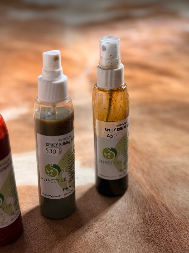 Soystyle sprey kumaş boyaları 4 adet - Görsel 4