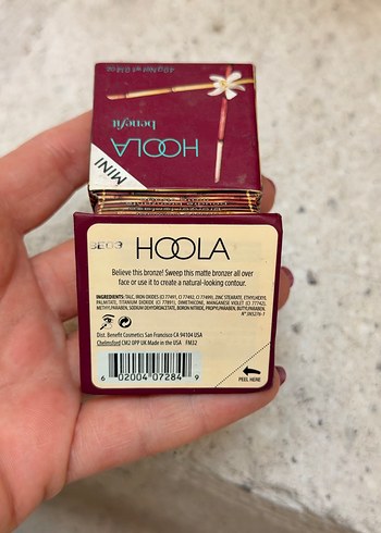 Benefıt Hoola Mat bronz pudra az kullanıldı - Görsel 4