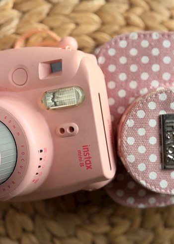 Pastel Pembe Instax Mini 8 Film Kamera - Görsel 6