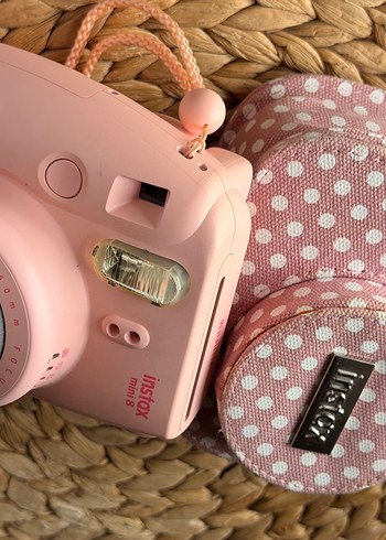Pastel Pembe Instax Mini 8 Film Kamera - Görsel 8
