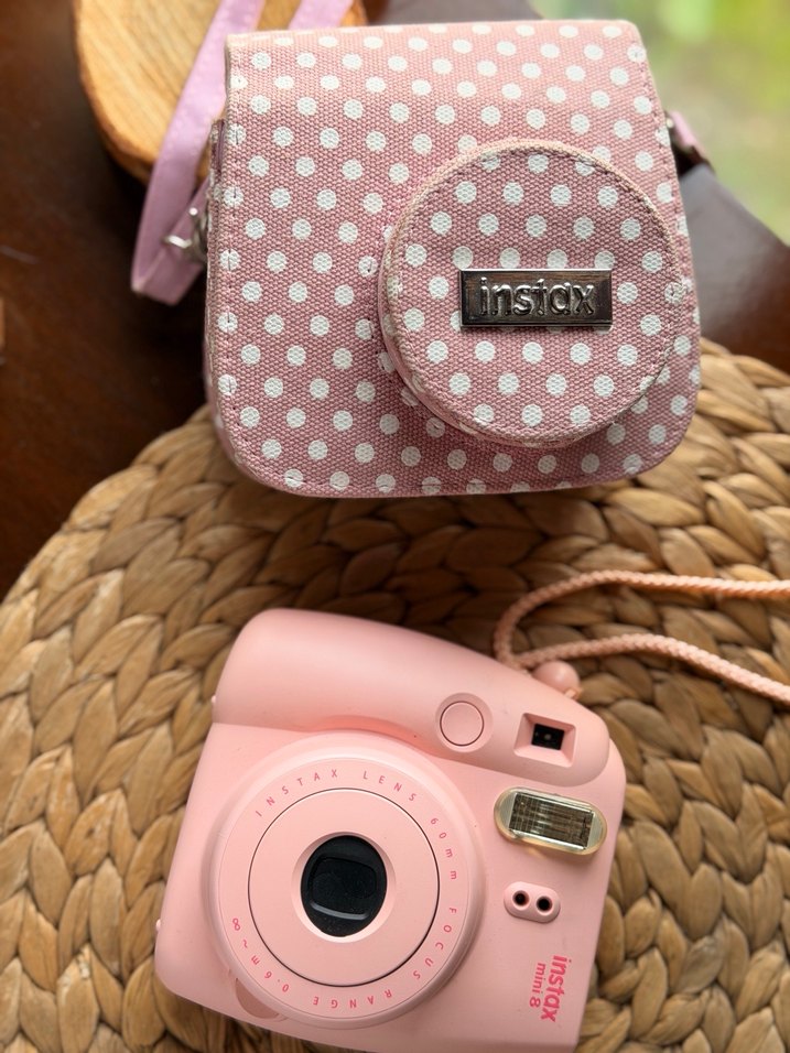 Pastel Pembe Instax Mini 8 Film Kamera - Görsel 2