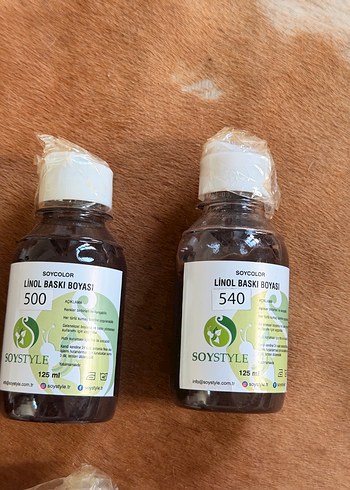SoyStyle Linol Kumaş Baskı Boyası 125 ml - Görsel 7