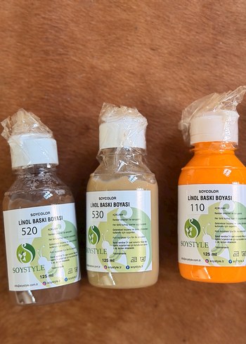 SoyStyle Linol Kumaş Baskı Boyası 125 ml - Görsel 10