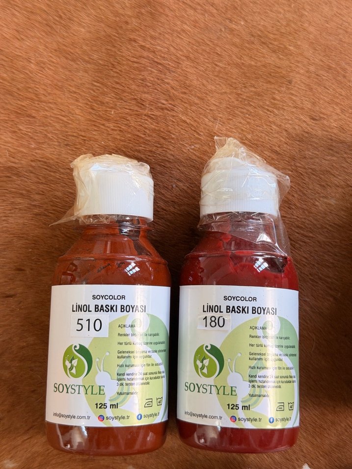 SoyStyle Linol Kumaş Baskı Boyası 125 ml - Görsel 2