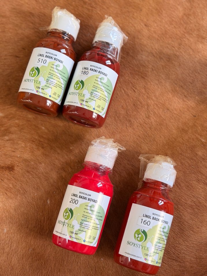 SoyStyle Linol Kumaş Baskı Boyası 125 ml - Görsel 3