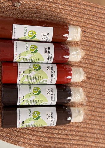 SOYSTYLE Tekstil Baskı Boyası 125 ml 11 adet - Görsel 3