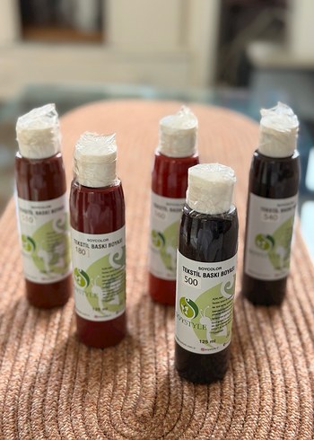 SOYSTYLE Tekstil Baskı Boyası 125 ml 11 adet - Görsel 6