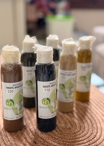 SOYSTYLE Tekstil Baskı Boyası 125 ml 11 adet - Görsel 8