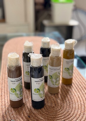SOYSTYLE Tekstil Baskı Boyası 125 ml 11 adet - Görsel 9